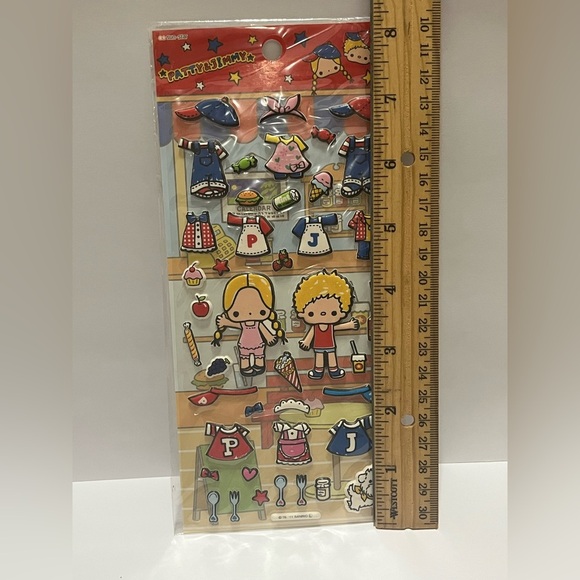 2011 Sanrio Patty and Jimmy Dress Up Stickers - Picture 5 of 5